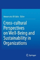 Book Cover for Cross-cultural Perspectives on Well-Being and Sustainability in Organizations by Annamaria Di Fabio