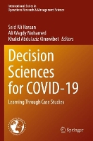 Book Cover for Decision Sciences for COVID-19 by Said Ali Hassan