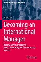Book Cover for Becoming an International Manager by Iris Koleša