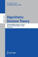 Book Cover for Algorithmic Decision Theory by Dimitris Fotakis