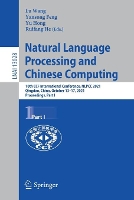 Book Cover for Natural Language Processing and Chinese Computing by Lu Wang