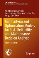 Book Cover for Multicriteria and Optimization Models for Risk, Reliability, and Maintenance Decision Analysis by Adiel Teixeira de Almeida