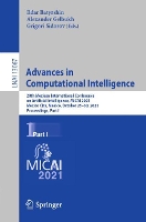 Book Cover for Advances in Computational Intelligence by Ildar Batyrshin