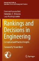 Book Cover for Rankings and Decisions in Engineering by Fiorenzo Franceschini, Domenico A. Maisano, Luca Mastrogiacomo