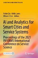 Book Cover for AI and Analytics for Smart Cities and Service Systems by Robin Qiu