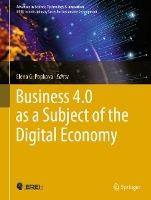 Book Cover for Business 4.0 as a Subject of the Digital Economy by Elena G. Popkova