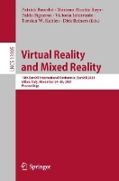 Book Cover for Virtual Reality and Mixed Reality by Patrick Bourdot
