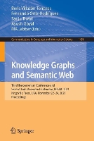 Book Cover for Knowledge Graphs and Semantic Web by Boris VillazónTerrazas