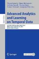 Book Cover for Advanced Analytics and Learning on Temporal Data by Vincent Lemaire