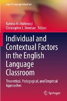 Book Cover for Individual and Contextual Factors in the English Language Classroom by Rahma Al-Mahrooqi