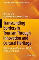 Book Cover for Transcending Borders in Tourism Through Innovation and Cultural Heritage by Vicky Katsoni