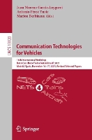 Book Cover for Communication Technologies for Vehicles by Juan Moreno García-Loygorri