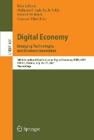 Book Cover for Digital Economy. Emerging Technologies and Business Innovation by Rim Jallouli