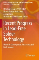 Book Cover for Recent Progress in Lead-Free Solder Technology by Mohd Arif Anuar Mohd Salleh