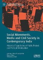 Book Cover for Social Movements, Media and Civil Society in Contemporary India by Anindya Sekhar Purakayastha, Manas Dutta, Tirthankar Ghosh
