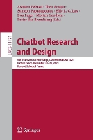 Book Cover for Chatbot Research and Design by Asbjørn Følstad