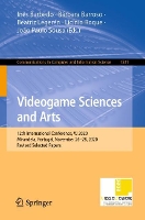 Book Cover for Videogame Sciences and Arts by Inês Barbedo