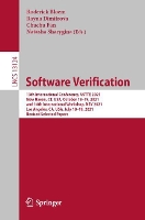 Book Cover for Software Verification 13th International Conference, VSTTE 2021, New Haven, CT, USA, October 18–19, 2021, and 14th International Workshop, NSV 2021, Los Angeles, CA, USA, July 18–19, 2021, Revised Sel by Roderick Bloem
