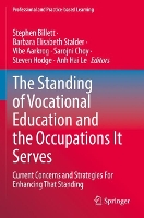 Book Cover for The Standing of Vocational Education and the Occupations It Serves by Stephen Billett