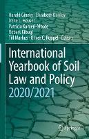 Book Cover for International Yearbook of Soil Law and Policy 2020/2021 by Harald Ginzky