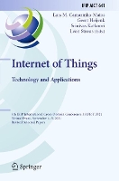 Book Cover for Internet of Things. Technology and Applications by Luis M. Camarinha-Matos