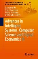 Book Cover for Advances in Intelligent Systems, Computer Science and Digital Economics III by Zhengbing Hu