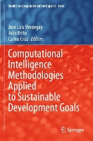 Book Cover for Computational Intelligence Methodologies Applied to Sustainable Development Goals by José Luis Verdegay