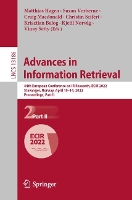 Book Cover for Advances in Information Retrieval by Matthias Hagen