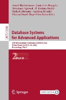 Book Cover for Database Systems for Advanced Applications by Arnab Bhattacharya