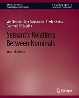 Book Cover for Semantic Relations Between Nominals, Second Edition by Vivi Nastase, Stan Szpakowicz, Preslav Nakov, Diarmuid Ó Séagdha