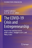 Book Cover for The COVID-19 Crisis and Entrepreneurship by David B. Audretsch