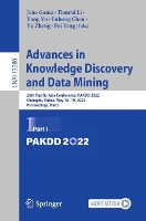 Book Cover for Advances in Knowledge Discovery and Data Mining by João Gama