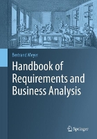 Book Cover for Handbook of Requirements and Business Analysis by Bertrand Meyer