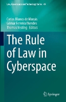 Book Cover for The Rule of Law in Cyberspace by Carlos Blanco de Morais