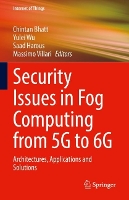 Book Cover for Security Issues in Fog Computing from 5G to 6G by Chintan Bhatt