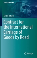 Book Cover for Contract for the International Carriage of Goods by Road by Chiara Tincani