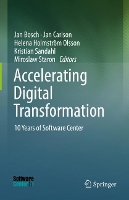 Book Cover for Accelerating Digital Transformation by Jan Bosch