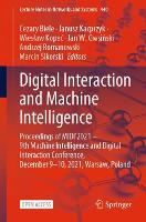 Book Cover for Digital Interaction and Machine Intelligence by Cezary Biele