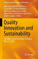 Book Cover for Quality Innovation and Sustainability by João Carlos de Oliveira Matias