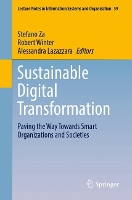 Book Cover for Sustainable Digital Transformation by Stefano Za