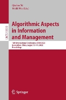 Book Cover for Algorithmic Aspects in Information and Management by Qiufen Ni