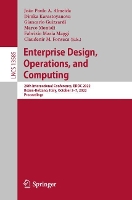 Book Cover for Enterprise Design, Operations, and Computing by João Paulo A. Almeida