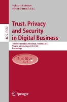 Book Cover for Trust, Privacy and Security in Digital Business by Sokratis Katsikas