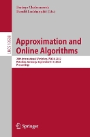 Book Cover for Approximation and Online Algorithms by Parinya Chalermsook