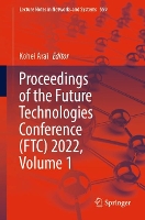 Book Cover for Proceedings of the Future Technologies Conference (FTC) 2022, Volume 1 by Kohei Arai