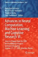 Book Cover for Advances in Neural Computation, Machine Learning, and Cognitive Research VI by Boris Kryzhanovsky