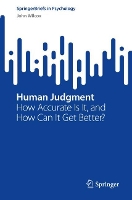 Book Cover for Human Judgment by John Wilcox