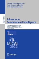 Book Cover for Advances in Computational Intelligence by Obdulia Pichardo Lagunas