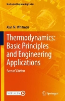 Book Cover for Thermodynamics: Basic Principles and Engineering Applications by Alan M. Whitman