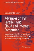 Book Cover for Advances on P2P, Parallel, Grid, Cloud and Internet Computing by Leonard Barolli